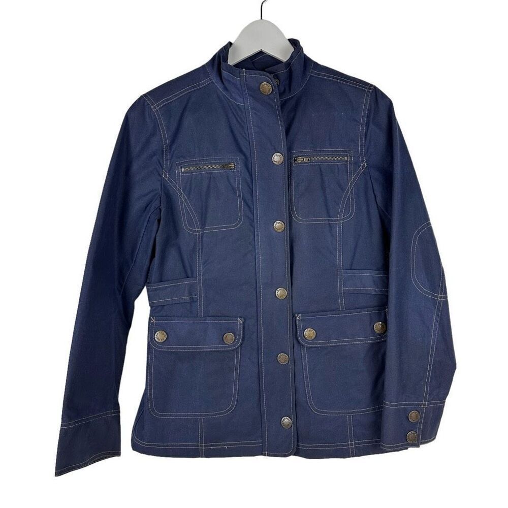Boden Waxed Jacket U.S. size 4 Purple